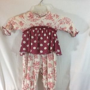 Infant Girls Sz 12 Mon JUPON 1 Pc Long Sleeve Pant